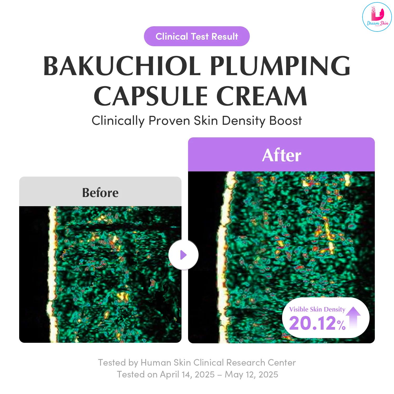 Eqqualberry Bakuchiol Plumping Capsule Cream 50ml